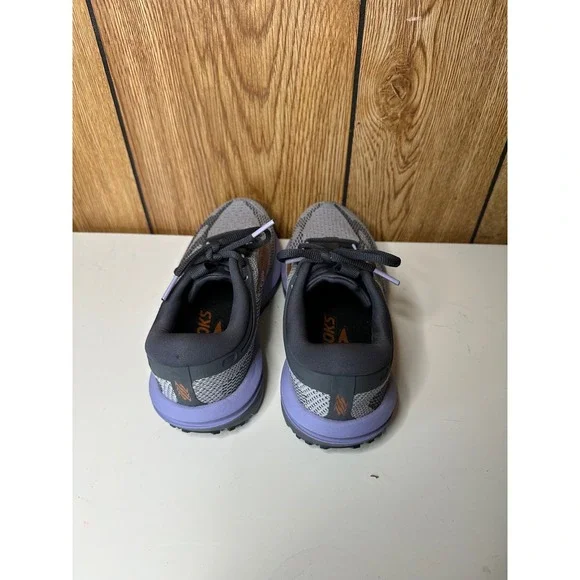 Brooks Revel 7 Women's Running Shoes Gray Purple Athletic Sneakers - Picture 3 of 7